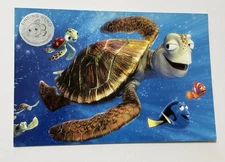 Disney Pixar Finding NEMO Commemorative Lithograph Postcard NEW Mermaid