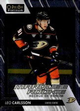 Leo Carlsson - Signed 2023-24 O-Pee-Chee Platinum Marquee Rookie Card #293