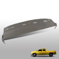 Tpe Molded Dash Cover Overlay Fit For Dodge Ram 150025003500 2002-2005 Gray Us