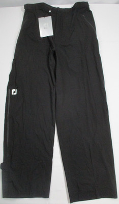 NWT Footjoy DryJoys Mens Select LS Rain Pants Black Size 2XL XXL Outerwear 34655