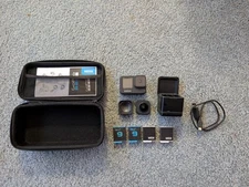 GoPro Hero 9 with 4 Batteries & Charger, Max Lens Mod, Case, 64GB SD Card
