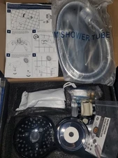 Shower Head And Faucet Set Chrome New