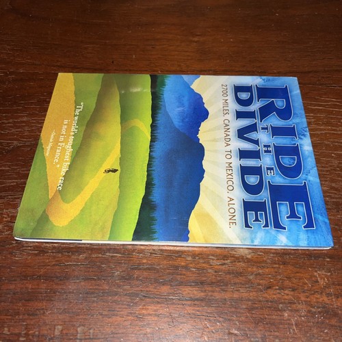 Ride the Divide - 2700 Miles Canada To Mexico DVD 2010 New Sealed OOP Cycling - Picture 2 of 12