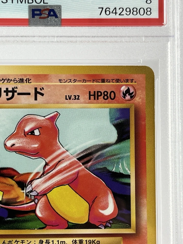 【PSA8】1996 Pokemon Card Japanese Basic(Base Set) Charmeleon No Rarity Symbol - Image 3 of 4