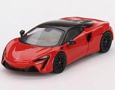 1/64 Mini GT McLaren Artura 2023 Vermilion Red RHD Diecast Collectible