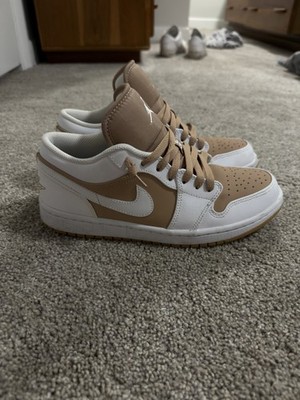 Air Jordan 1 Low Hemp White DN6999-100 Mens Size 8 
