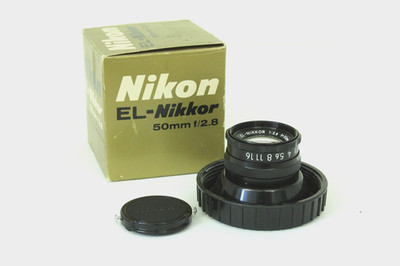 Nikon EL-Nikkor 50mm 1:2.8 enlarger lens M39 (14062318)