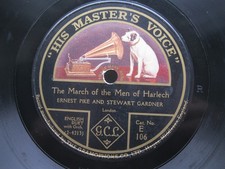EDNA THORNTON ROBERT RADFORD ERNEST PIKE STEWART GARDNER 78 RPM 1920 UK HMV E106