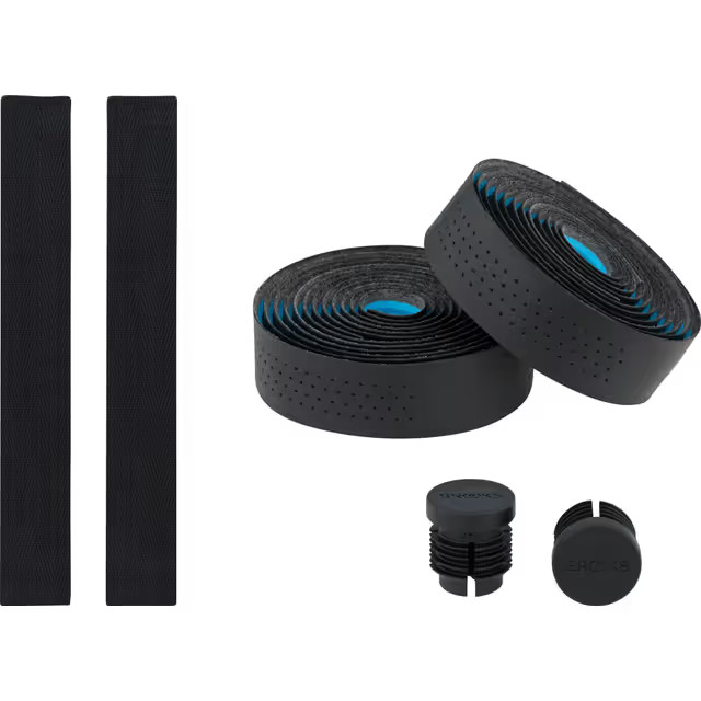 Ruban de cintre Brooks Microfibre noir pour guidon de vélo de route résistant