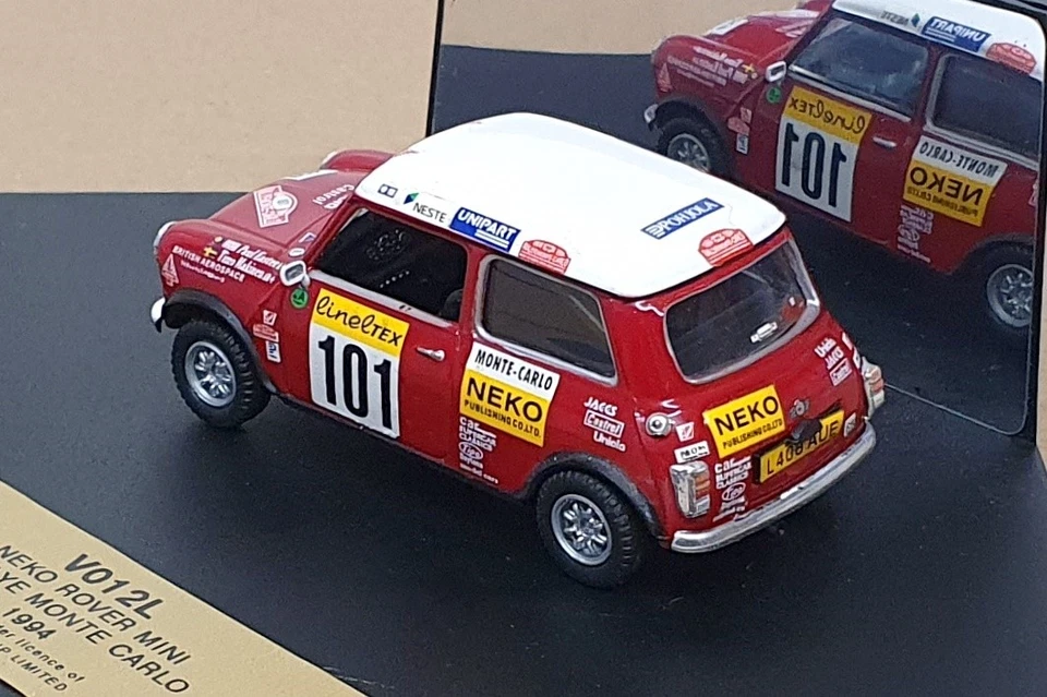 Vitesse 1/43 Scale V012L - Neko Rover Mini #101 Monte Carlo Rally 1994 - Image 2 of 4