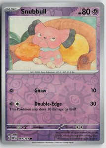 Snubbull 087/197 Obsidian Flames Reverse Holo