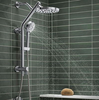 #ad NEW Kohler Hydrorail 3 in 1 Multifunction Shower System Nickel NEW R38001 G BN $64.99