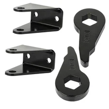 1"-3" Front Lift Kit Torsion Keys w/Shock Extenders for Chevrolet Silverado GMC