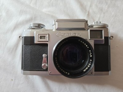Contax IIIa Zeiss Sonnar Ikon 50mm with Camera Rangefinder T 35mm