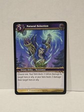 Natural Selection Heroes of Azeroth 27/361 Common World Of Warcraft TCG