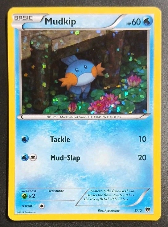 Mudkip 005/012 McDonald's 2015 Holo