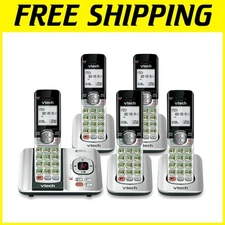 5-Handset Cordless Phone with Answering System