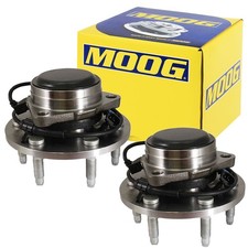 Pair 2wd Moog Front Wheel Hub Bearings For Chevy Express 1500 Gmc Sierra 6lugs