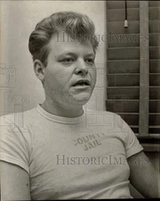 Press Photo Eddie Lee Wilkinson, charged with practicing medicine w/o a license.