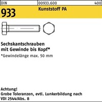 200Er Pack(Stk) 000933800000080050 Sechskantschraube Din 933 Vg M 8 X 50 Polyam