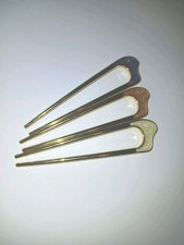 3 PCS Metal U Shaped Hair Pin Stick French Hair Pin Vintage Metal Hair Fork Eleg