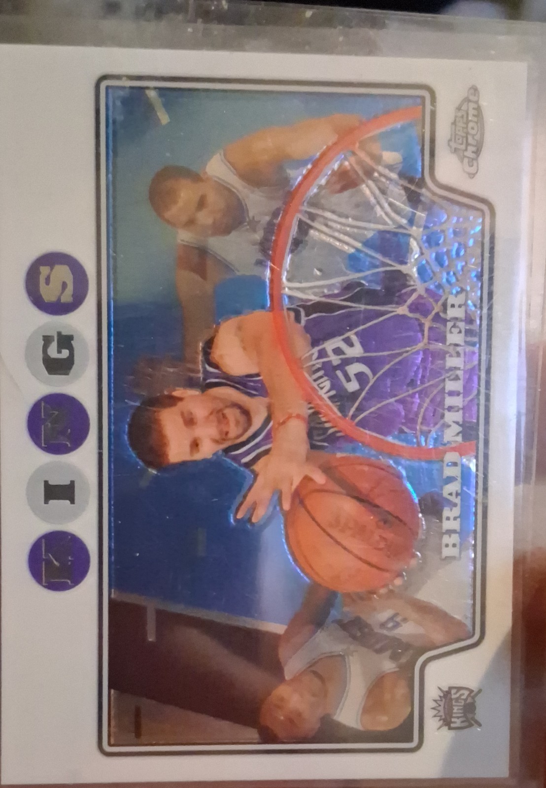 2008-09 Topps Chrome - Brad Miller #35 Refractor