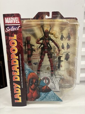 Marvel Select Lady Deadpool SEALED Diamond Select Figure Complete