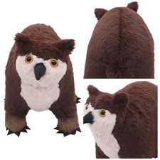 Owl Bear Plush Fluffy Stuffed Animal Lovely Cartoon Dolls Kids Mascot BG3 Gifts
