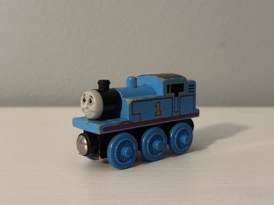 Thomas the Tank Engine - Thomas & Friend 2001 Wooden Railway Rare Blue Train VTG