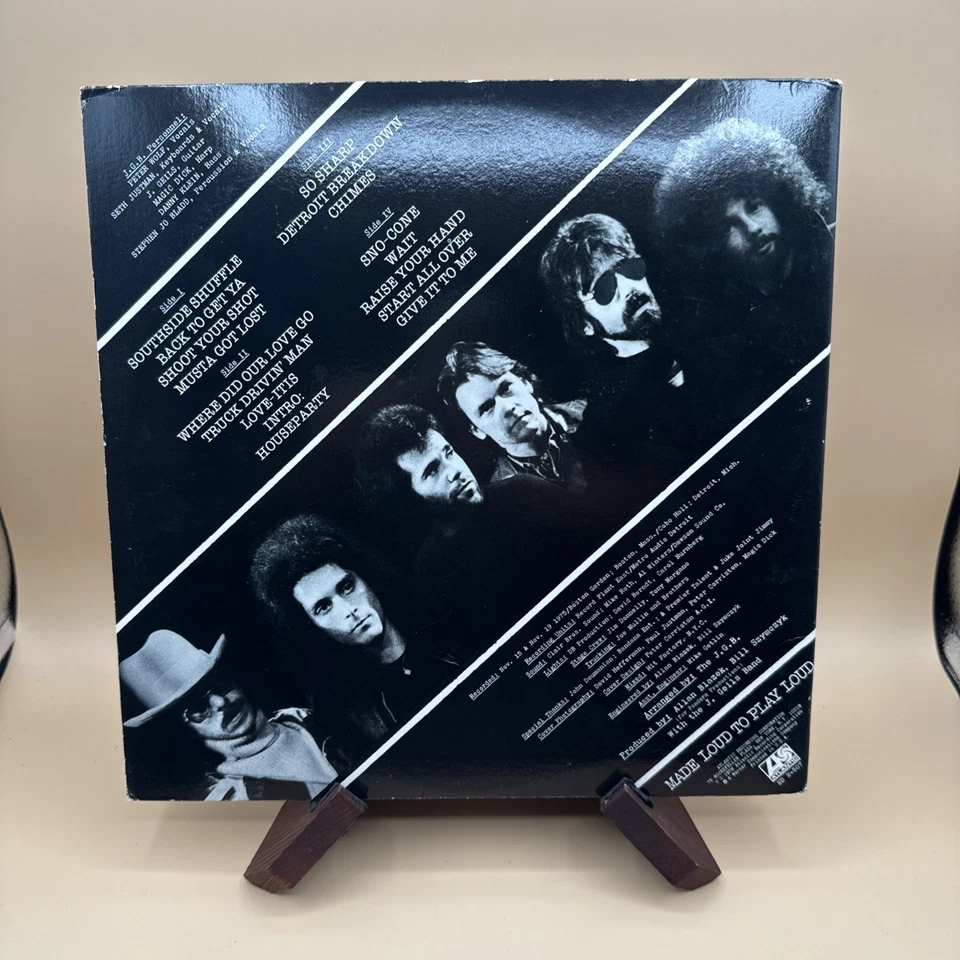 Виниловая пластинка The J Geils Band Live Blow Your Face Out 2 пластинки 1976 Atlantic SD-2-507 - Изображение 2 из 4