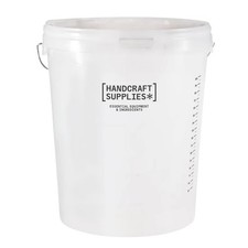 25 Litre Home Brewing Plastic Fermenter Bucket with Solid Lid Handcraft Supplies