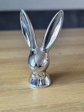 Silberner Deko-Hase 20cm - Moderne Osterdeko