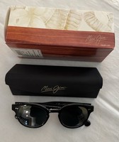 NEW IN BOX MAUI JIM JOY RIDE  BLACK CRYSTAL NEUTRAL GREY POLARIZED SUNGLASSES