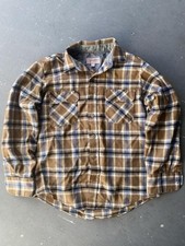 True Vintage 80s Arrow Sportswear Plaid Flannel Shirt Size Medium