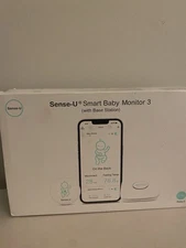 Sense-U Baby Monitor 3: Breathing Movement, Body Temperature, Rollover, NEW