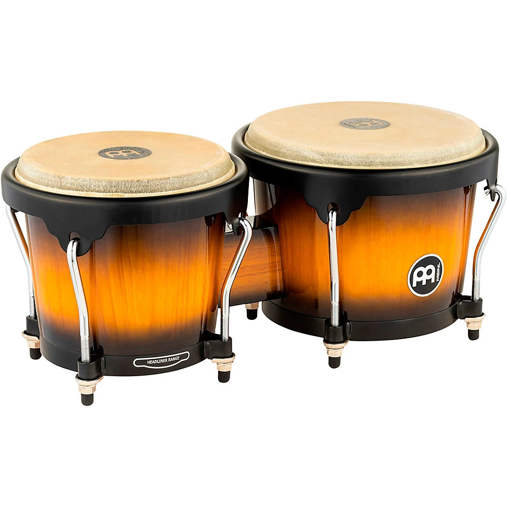 Серия хедлайнеров Meinl - деревянные бонго Vintage Sunburst 22590₽