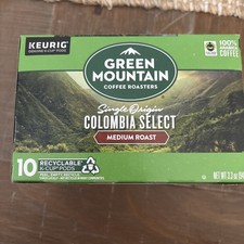 Green Mountain Kolumbijski Select Pojedyncze pochodzenie Filiżanki do kawy Keurig K 10 ct 3,3 uncji