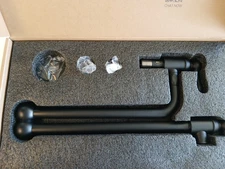 KES Black Pot Filler Faucet Model KN928S24LF-Bk