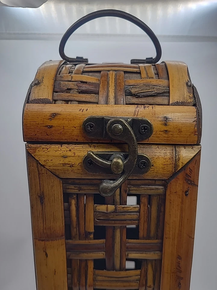 Caja de almacenamiento de bambú de madera de vino/licor Foto 2 de 4