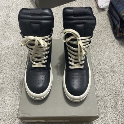 Rick Owen Geobask High-Tops EU 44/Us 11
