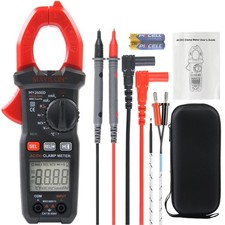 Digital Clamp Meter, Multimeter 6000Counts Volt Meter Auto-ranging Measures A...