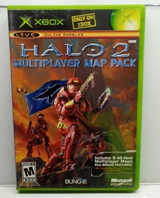 Halo 2 Multiplayer Map Pack (Xbox, 2005) Complete Tested Working - Free Ship