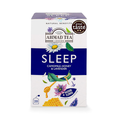Herbal Tea, Camomile, Honey, & Lavender 'Sleep' Natural Benefits Teab