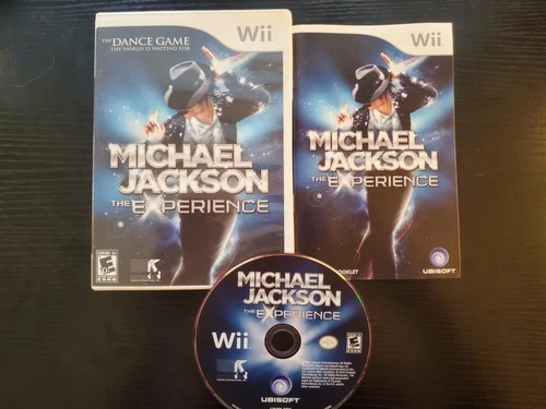 Michael Jackson: The Experience (Nintendo Wii, 2010) COMPLETE GCM CIB