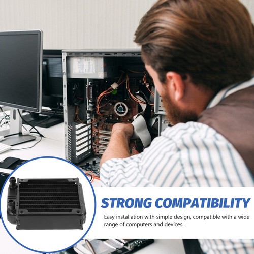 Aluminum Heat Exchanger Computer Water Cooling Radiator Cpu Sinks - Afbeelding 8 van 12