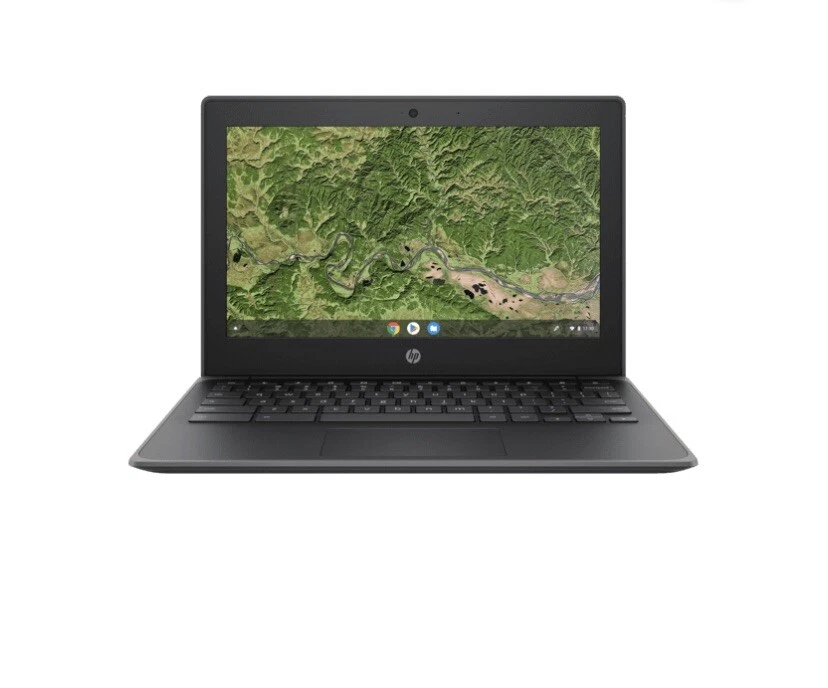 Chromebook HP 11.6", AMD A4, 4GB RAM, 32GB Almacenamiento, Negro 16W64UT#ABA Foto 3 de 4