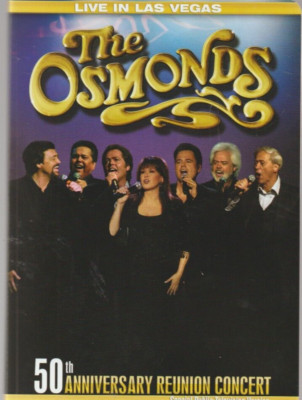 The Osmonds Live in Las Vegas DVD 50th Anniversary Reunion