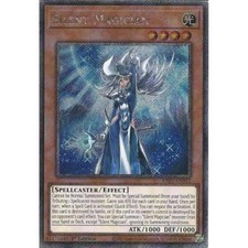 RA02-EN012 Silent Magician : Platinum Secret Rare Card : 1st Edition : YuGiOh