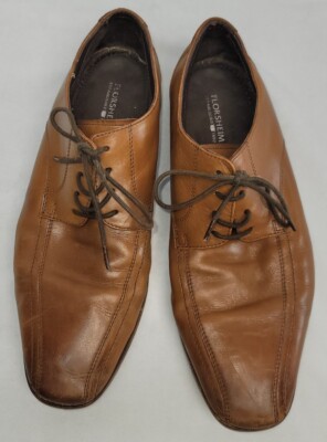 Florsheim Brown Leather Dress Shoes 11483-257 Men display picture 3