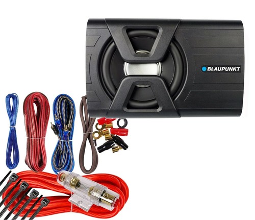 Amplified Subwoofer + 8 Gauge Amp Kit 